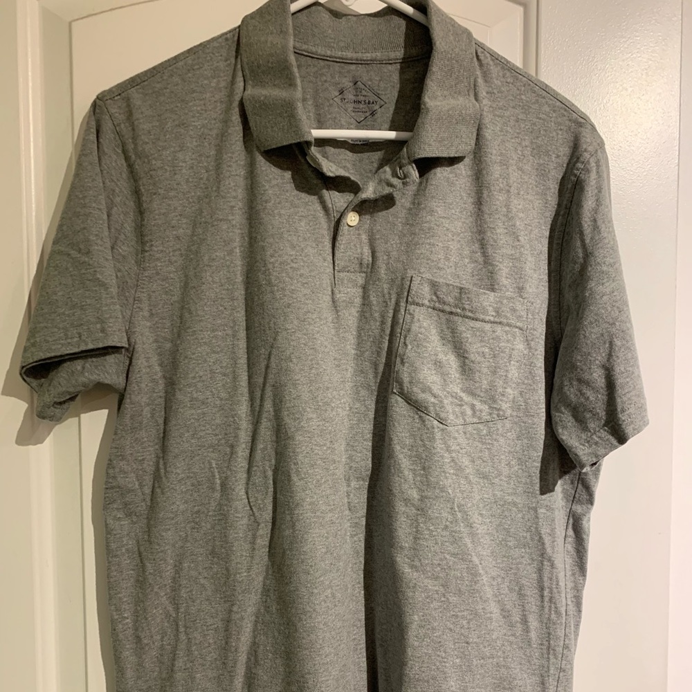 Men’s Polo Shirt - Gray-